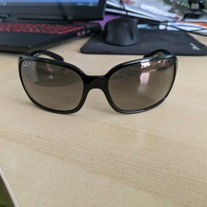 Ray Ban RB4068 601/M3 POLARIZED Women's Sunglasses